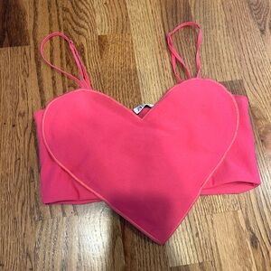 zara heart top